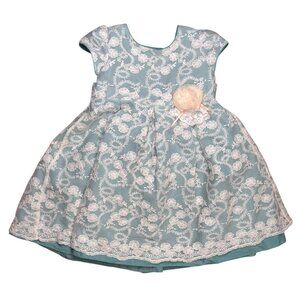 Laura Ashley London 4 Girls Party Dress Tulle Wedding Floral